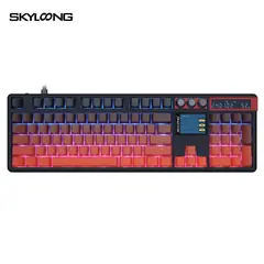 Show photo: GK104Pro Lava colorway front view